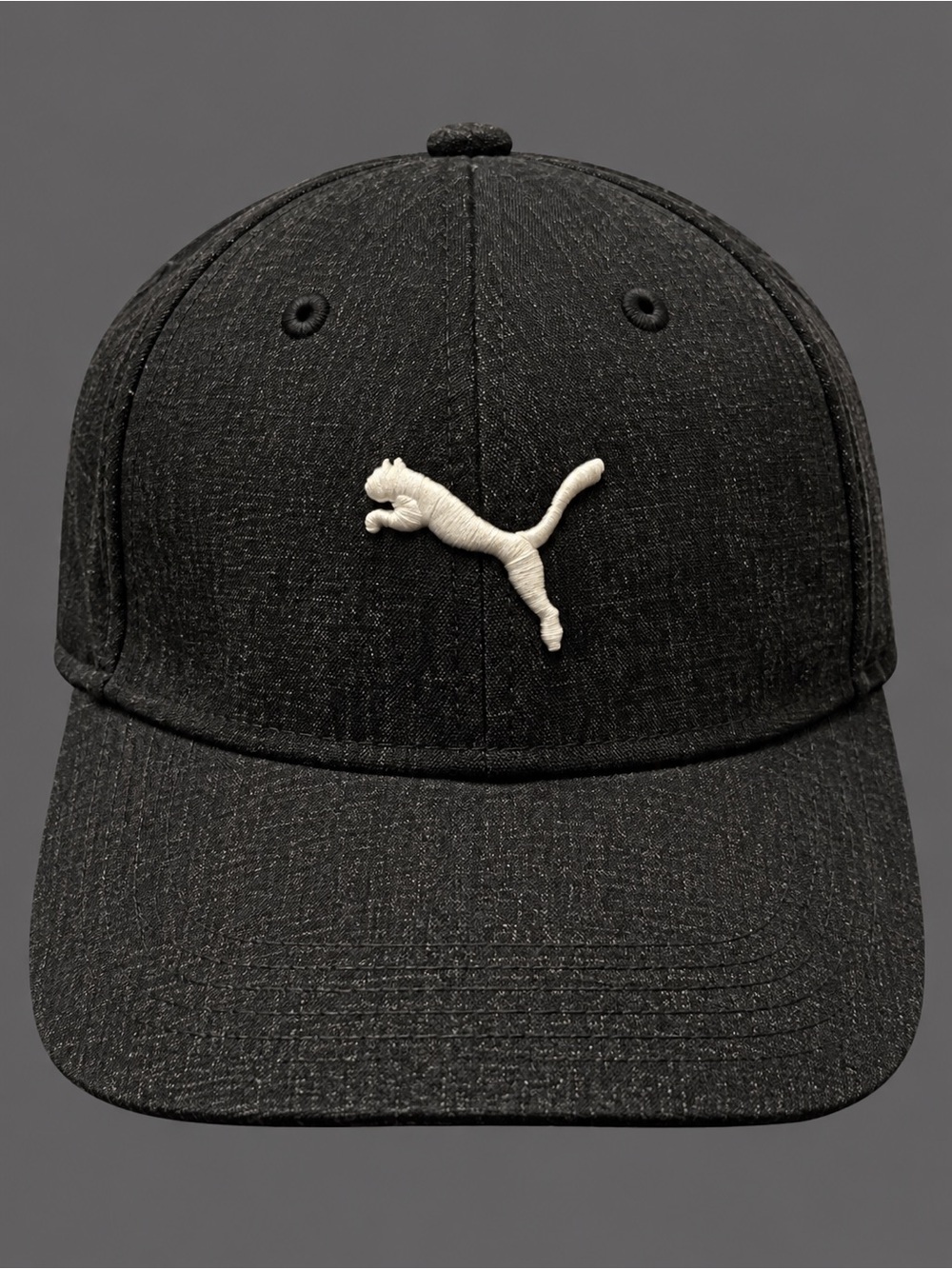 Puma Navy Blue Baseball Cap with White Puma Cat Emblem